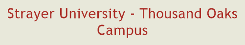 Strayer University - Thousand Oaks Campus